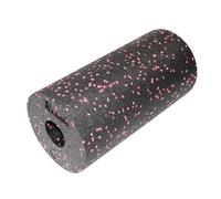 Yoga Foam Roller High-Density Hollow Column Fitness Muscle Relaxation Massage Body for Legs, Arms(Black red)