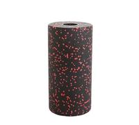 Yoga Foam Roller Kit High Density EPP Peanut Massage Ball Set Body Exercises Gym for Points Training 30 * 15cm for Legs, Arms(Black red)