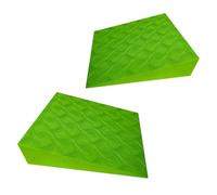 Yoga Foam Wedges, Supportive Lightweight 2 Pieces EVA Foam Feet Exercise Wedge for Balance, Strength Training, Leg Stretching, Yoga, Squat, Pushup, Plank, Fitness
