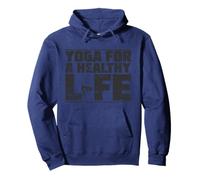 Yoga for a Healthy Life Pullover Hoodie