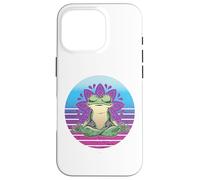 Yoga Frog Yoga Poses Frog Lover Namaste Yoga Meditation Case for iPhone 16 Pro