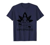 Yoga Gives You Superpowers Lotus Meditation Pose T-Shirt