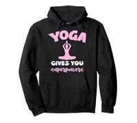 Yoga Gives you Superpowers Meditation Funny Quote Pullover Hoodie