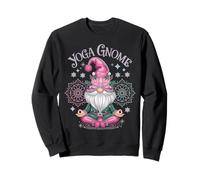 Yoga Gnome Christmas Meditation Vibes Sweatshirt