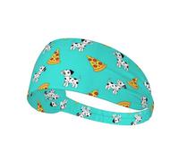 Yoga Headbands for Women, Men Non Slip Elastic Sweat Hairbands, Cute Dental Teeth Blue Head Accessories Hair Hoop, Hairbands for Sports, Fitness, Running
