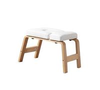 Yoga Headstand Stool,Yoga Inversion Chair,Strength Training Inversion Equipment,Wood Frame for Strength Balance Training(Color1)