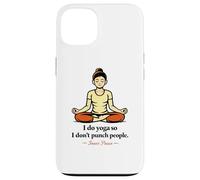 Yoga Ironic Saying Humor Meditation Case for iPhone 13