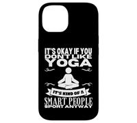 Yoga Is For Smart People Women Funny Yoga Instructor Case for iPhone 14