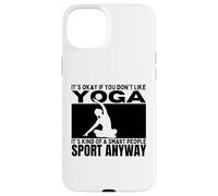 Yoga Is For Smart People Women Funny Yoga Instructor Case for iPhone 15 Plus