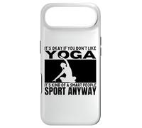 Yoga Is For Smart People Women Funny Yoga Instructor Case for iPhone Air