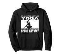 Yoga Is For Smart People Women Funny Yoga Instructor Pullover Hoodie