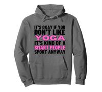 Yoga Is For Smart People Women Funny Yoga Instructor Pullover Hoodie