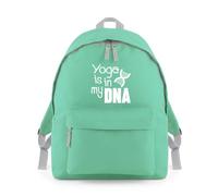 Yoga Is In My DNA Meditation Backpack Rucksack 18L Bag - 42 x 31 x 21cm