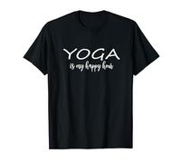 Yoga is my Happy Hour Funny Yoga T-Shirt