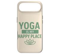Yoga Is My Happy Place, Mindfulness Gift For Yogis Women Men Case for iPhone Air
