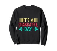 Yoga It´s A Chakra-ful Day Funny Yoga Sweatshirt