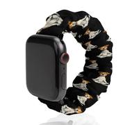 Yoga Jack Russell Terrier Dog Funny Stretch Bands Compatible with IWatch Replacement Smart Watch Strap