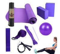 Yoga Kit - Practice essantials, Asana Collection | Wellness Package, Flexibility Aids, Yogic Tools, Mindful Movement Set, Strength Building Items, Relaxation Gear for Beginners Home & Travel
