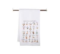 Yoga Kitchen Decor Yoga Namaste Meaning Mindfulness Zen Kitchen Towels Yoga Hand Towel Dish Towel Tea Towel (Yoga Towel)