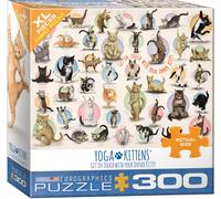 Yoga Kittens 300 Piece XL Jigsaw Puzzle