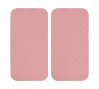 Yoga Knee Pad Cushion, 2pcs Anti-Slip Fitness Mat Protective Pad for Exercise Pilates Workout Floor Elbow Support Foam Mat(Pink)