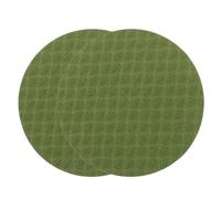 Yoga Knee Pad Cushion Pair Green Eva for Indoor Practice