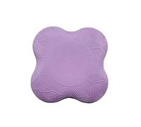 Yoga Kneeling Mat Thickened Flat Support Mat Knee Pad Portable Elbow Pad Yoga Mat Sports Fitness(Purple)