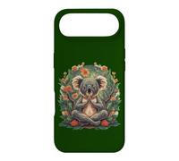 Yoga Koala Bear as Yoga Teacher Guru Meditation in Lotus Seat Case for iPhone Air