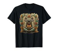 Yoga Koala Bear as Yoga Teacher Guru Meditation in Lotus Seat Value Graphic T-Shirt
