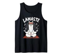 Yoga LAMASTE Alpaca Fan Llama Funny Alpacas Tank Top