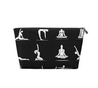 Yoga Leather Travel Wash Bag, A Fashionable and Practical Makeup Organizer