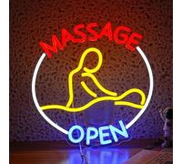 Yoga LED Neon Signs Practitioner Lotuses Lamp Dimmable Acrylic Lights for Bedroom Coffee Shop Office Bar Birthday Yoga Studio Party Art Wall Decor