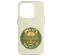 Yoga Life Mind Body Soul Vintage Retro Gift For Yogis Case for iPhone 14 Pro