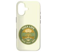 Yoga Life Mind Body Soul Vintage Retro Gift For Yogis Case for iPhone 17