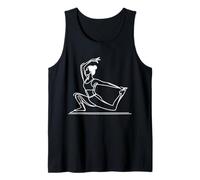 Yoga Line Art Wellness Lover Tank Top