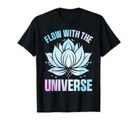 Yoga Lotus Flow Universe Mindful Zen T-Shirt