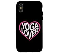 Yoga lover with a heart Case for iPhone X/XS