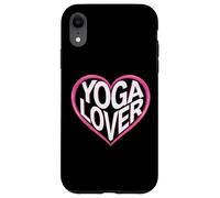 Yoga lover with a heart Case for iPhone XR