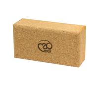 Yoga-Mad Cork Yoga Brick Natural (One Size)
