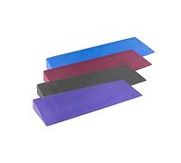 Yoga-Mad EVA Yoga Wedge | Lightweight EVA Foam | Non Slip Yoga Support for Wrists and Hands | Slanting Wedge for Professionals and Beginners in Pilates (Burgundy)