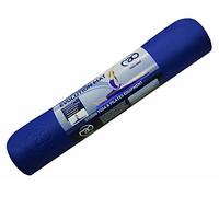 Yoga-Mad Evolution Mat with Carry Strap - Dark Blue/Grey