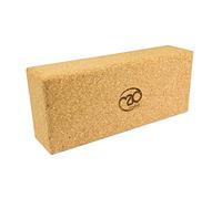 Yoga-Mad Extra High Cork Yoga Brick | 30.5cm x 20.5cm x 5cm | Eco Friendly Yoga Brick | Non Slip Cork Brick for Yoga, Pilates, Training and Home Workouts | Provides Support for Various Yoga Poses