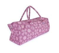 Yoga-Mad Full Print Mandala Yoga & Pilates Kit Bag, Unisex with Full Length Zip, Fits Most Flexible Mats, Yoga Blocks, Bolsters & Clothing, Burgundy, Grey & Blue Options