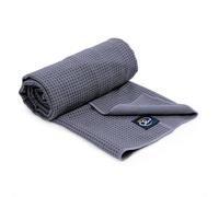Yoga Mad Grip Dot Towel, Grey