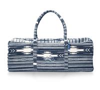 Yoga-Mad Horizon Yoga Kit Bag | Spacious Cotton Yoga Mat Bag with Pockets & Full Zip | Fits Mat, Blocks, Blanket & Accessories | Durable, Showerproof Lining | 3 Colour Options | 65 x 23 x 26cm