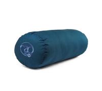 Yoga-Mad Organic Cotton Yoga Bolster Blue (One Size)