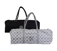 Yoga-Mad Pilates and Yoga Kit Bag | Unisex Carrier with Full Length Zip | Stores Mat and Accessories | Suitable for Yoga, Pilates, Gym and Exercise