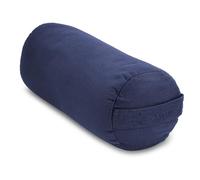 Yoga-Mad Yoga Bolster, Eco Friendly Buckwheat Bolster, 61cm x 23cm, Removable Washable Cover, Ideal for Yoga, Meditation and General Support
