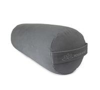 Yoga-Mad Yoga Bolster, Eco Friendly Buckwheat Bolster, 61cm x 23cm, Removable Washable Cover, Ideal for Yoga, Meditation and General Support