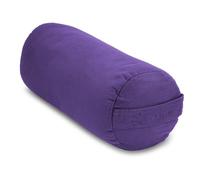 Yoga-Mad Yoga Bolster, Eco Friendly Buckwheat Bolster, 61cm x 23cm, Removable Washable Cover, Ideal for Yoga, Meditation and General Support